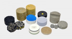 Potential sound absorbers, materials with open porosity