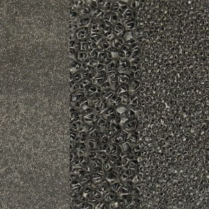 Metal fiber absorbers and metal foams for noise reduction