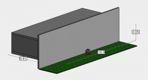 Simulation der Schalldämmung von Fassaden