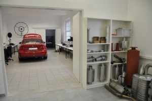 New measurement laboratory - Measurements to evaluate mufflers and silencers in the test setup and in situ at the device, measurements in the field of automotive engineering, test setups for determining the influence of airflow as well as material parameters according to standard procedures