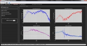 Oberfläche Software zur Messung von Schallabsorptionsgrad in situ