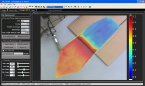 Scanning and mapping of sound absorption coefficient of surfaces