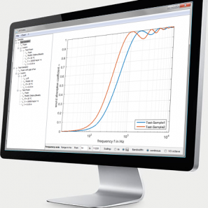 Schallabsorber-Software AED 3001 - AcoustiCalc® Absorber zur Auslegung von mehrschichtigem Schallabsorber