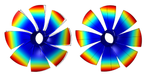 Strukturanalyse von Einzelkomponenten und Baugruppen durch numerische Modellierung des Schwingverhaltens sowie Berechnung der Eigenfrequenzen