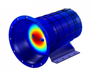 Structural analysis of gear drive by numerical modeling of vibrational behaviour, propagation of structure-borne sound as well as calculation of natural frequencies