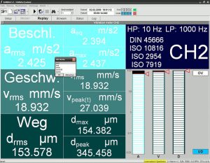 Messsystem Schwingung