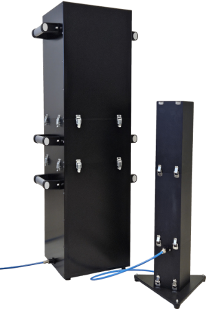 Strömungswiderstandsmessgerät AcoustiFlow® zur messtechnischen Bestimmung des Strömungswiderstands von offenporigen Materialien